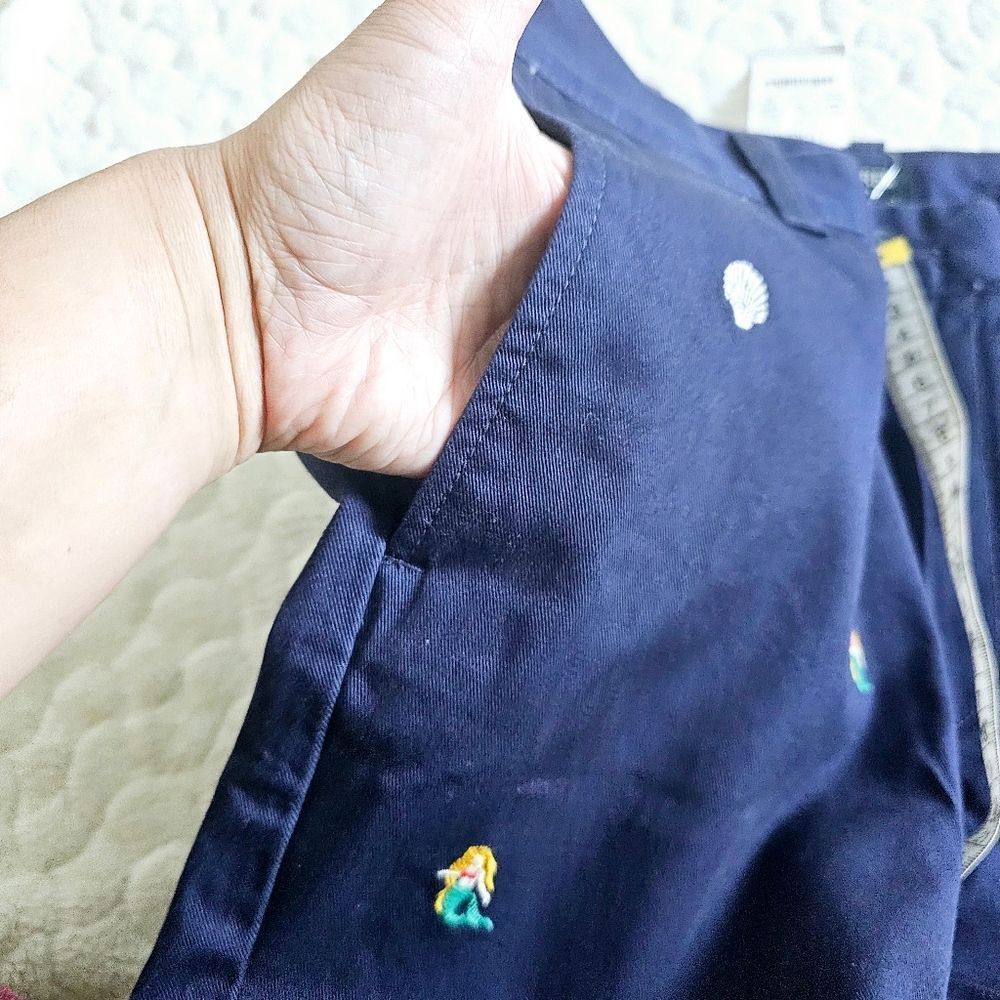 NEW J. Crew bermuda shorts navy preppy 30 twill khakis - Picture 6 of 11